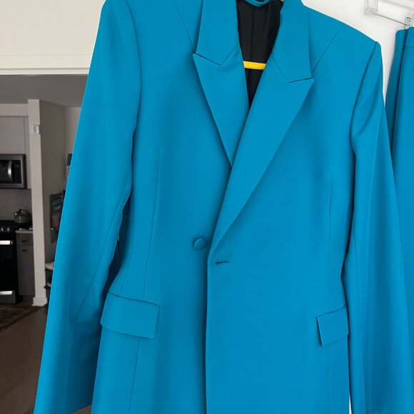 Balenciaga Waisted technical-twill blazer & matching trousers - Picture 3 of 10